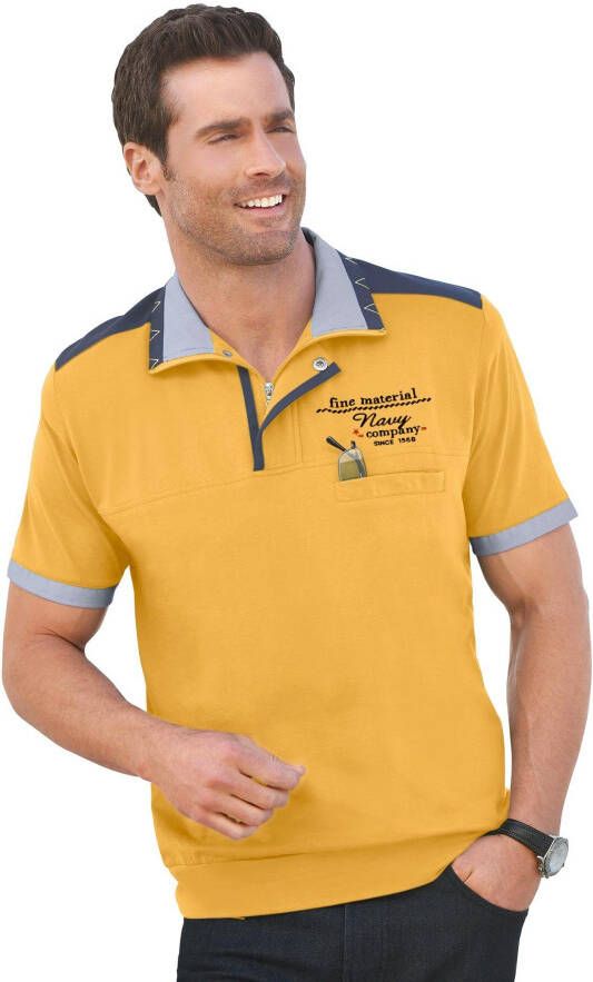 Marco Donati Poloshirt Shirt met korte mouwen (1-delig)