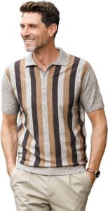 Marco Donati Poloshirt Tricot poloshirt (1-delig)