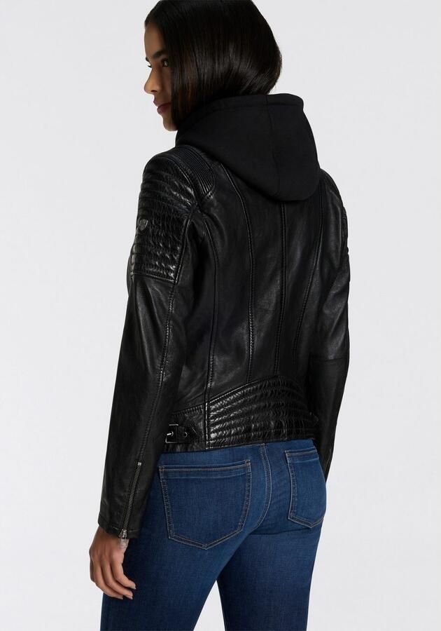 Mauritius Bikerjack Samina 2-in-1-jas met een uitneembaar capuchonsweatshirt - Foto 6