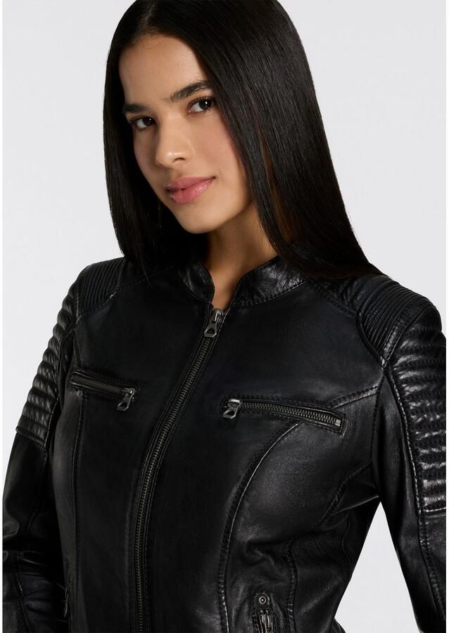 Mauritius Bikerjack Samina 2-in-1-jas met een uitneembaar capuchonsweatshirt - Foto 3