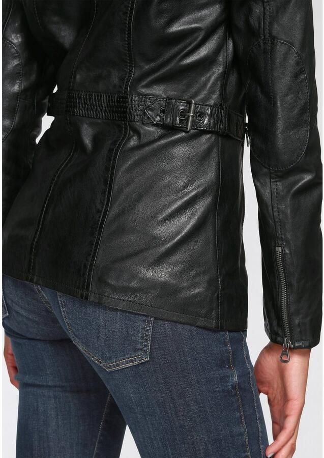 Mauritius Leren jack Adelyn 2-in-1 leren jack - Foto 3