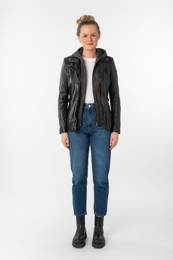 Mauritius Leren jack Adelyn 2-in-1 leren jack - Foto 10