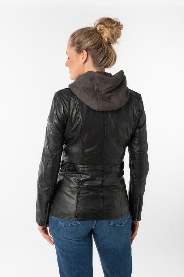 Mauritius Leren jack Adelyn 2-in-1 leren jack - Foto 15