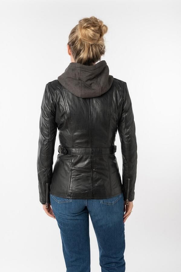 Mauritius Leren jack Adelyn 2-in-1 leren jack - Foto 16