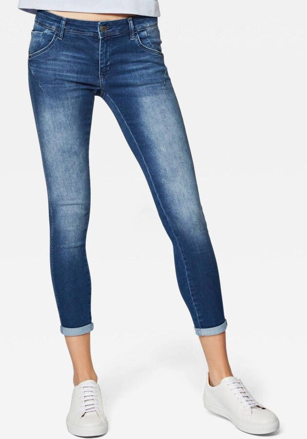 Mavi Jeans Korte super skinny fit jeans met stretch model 'Lexy'