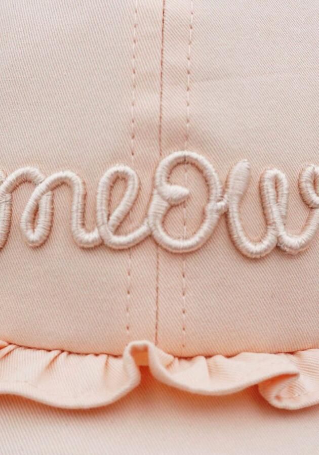 MAXIMO Baseball pet met dierenprint en speelse oortjes.