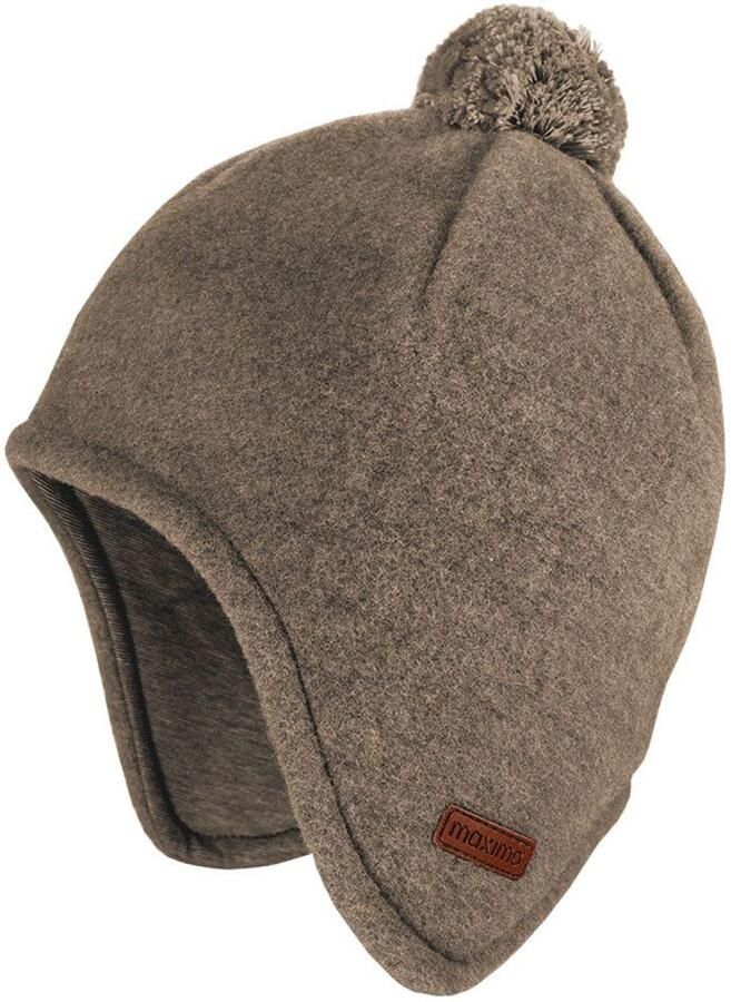 MAXIMO Fleece muts Inca muts van wollen fleece met pompon - Foto 2