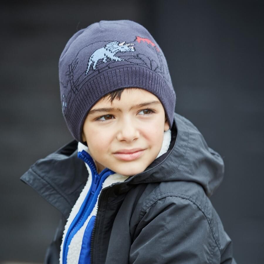MAXIMO Gebreide muts in dino-design - Foto 1