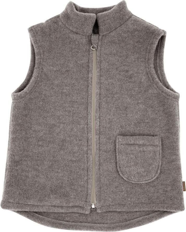 MAXIMO Mouwloos fleecevest Wol verwar d ade d hoge kraag - Foto 4