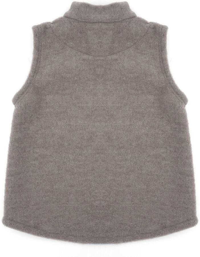 MAXIMO Mouwloos fleecevest Wol verwar d ade d hoge kraag - Foto 2