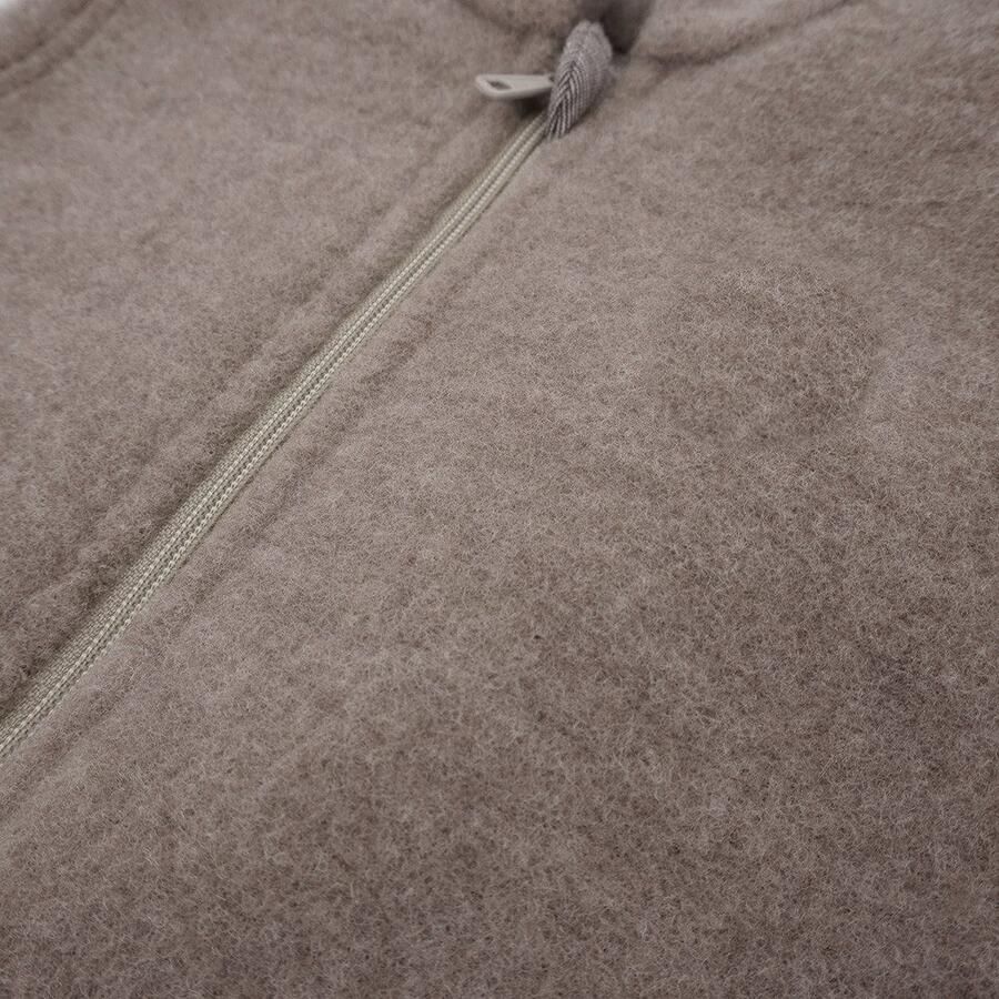 MAXIMO Mouwloos fleecevest Wol verwar d ade d hoge kraag