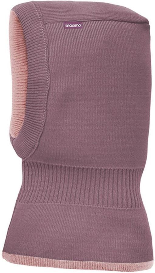 MAXIMO Reversible-muts pure merinowol omkeerbaar dubbel gebreid ingenaaide hals - Foto 2