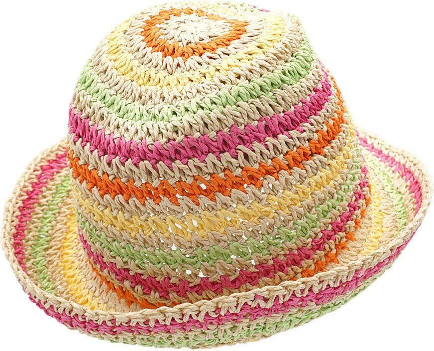 MAXIMO Strohoed Meisjes zonnehoed van papierstro - Foto 3