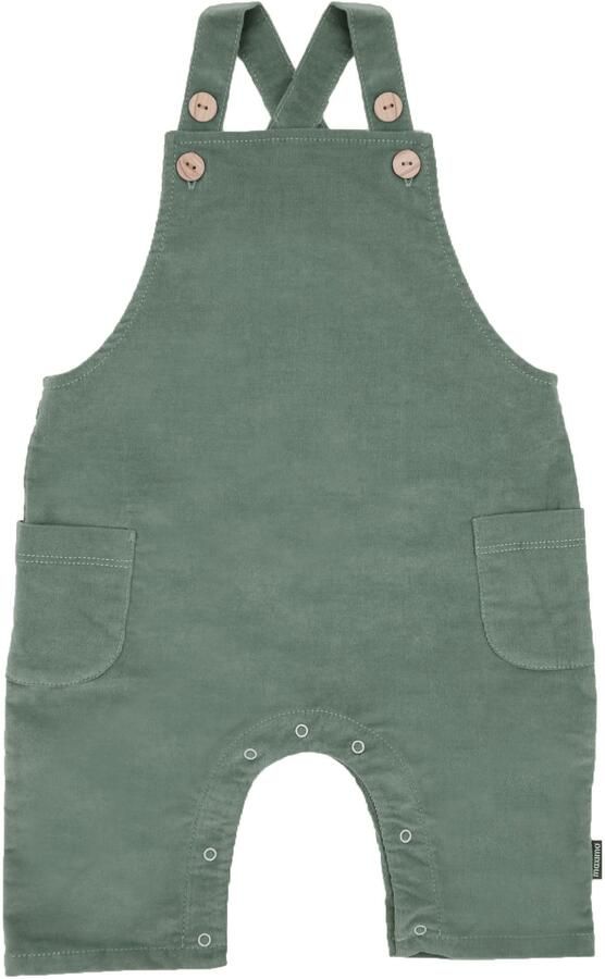 MAXIMO Tuinbroek hoog katoengehalte stretch-corduroy bandjes om te knopen wikkelopening - Foto 3