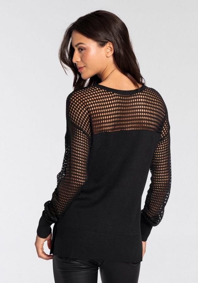 Melrose Ajourtrui met trendy ajourpatroon - Foto 6