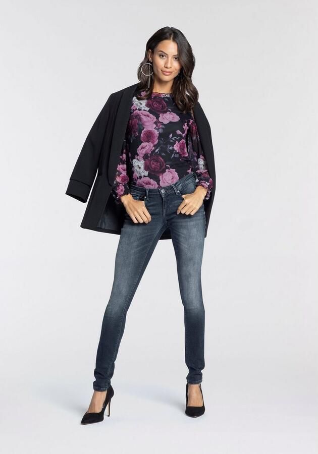 Melrose Blouse met lange mouwen met elegante bloemenprint nieuwe collectie - Foto 7