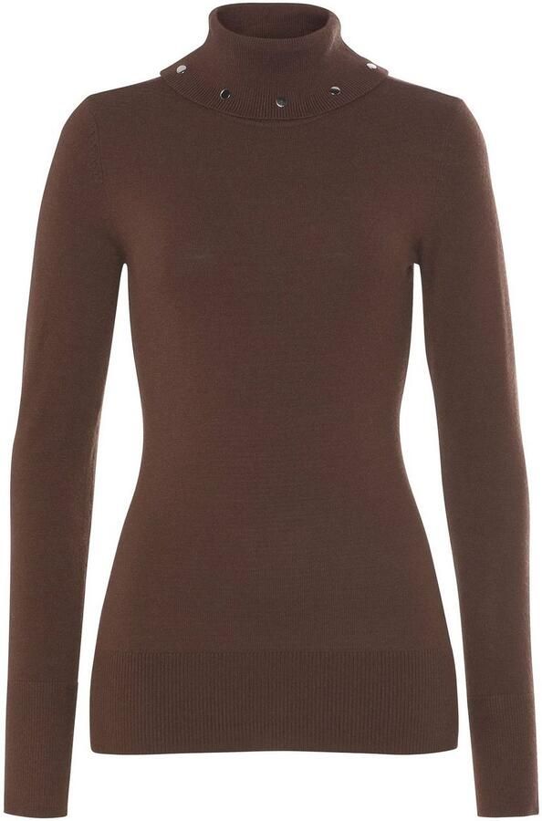 Melrose Coltrui met decoratieve klinknagels in nauwe pasvorm - Foto 6