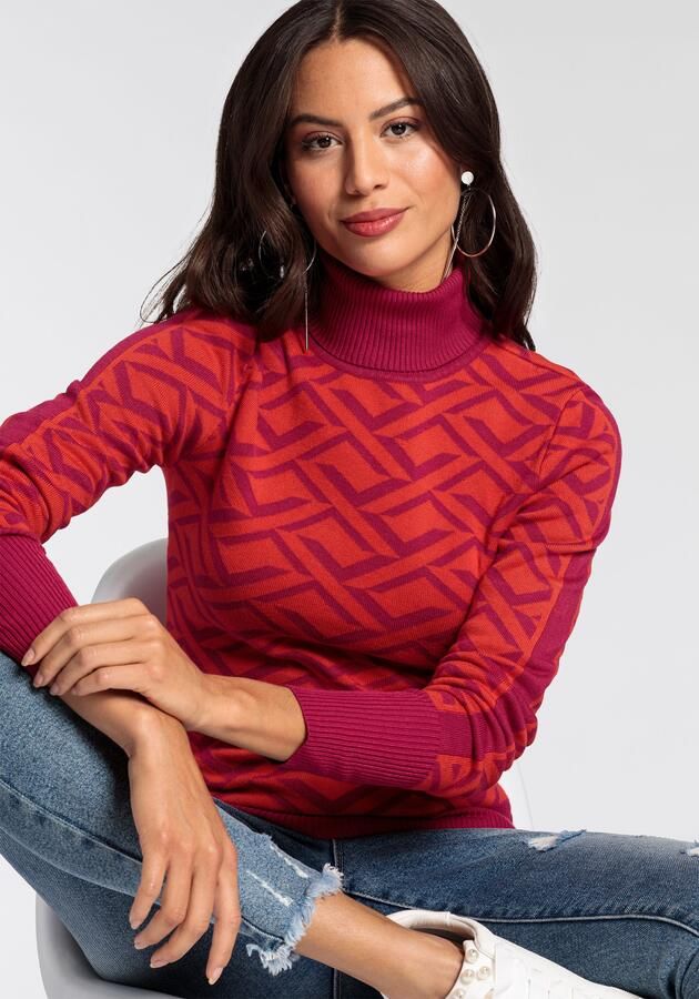 Melrose Coltrui met jacquardpatroon - Foto 9