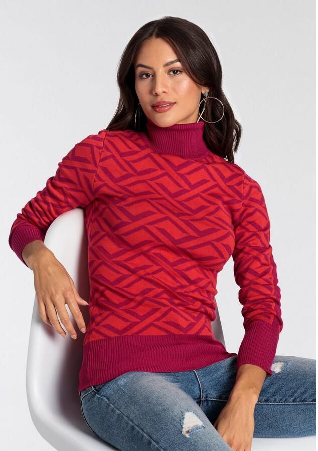 Melrose Coltrui met jacquardpatroon - Foto 3