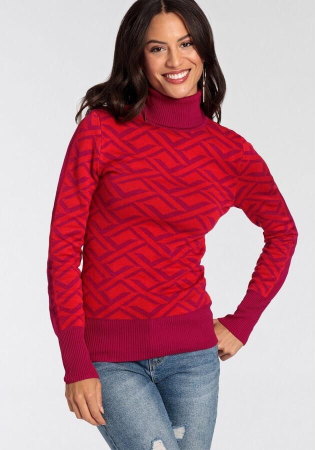 Melrose Coltrui met jacquardpatroon - Foto 5