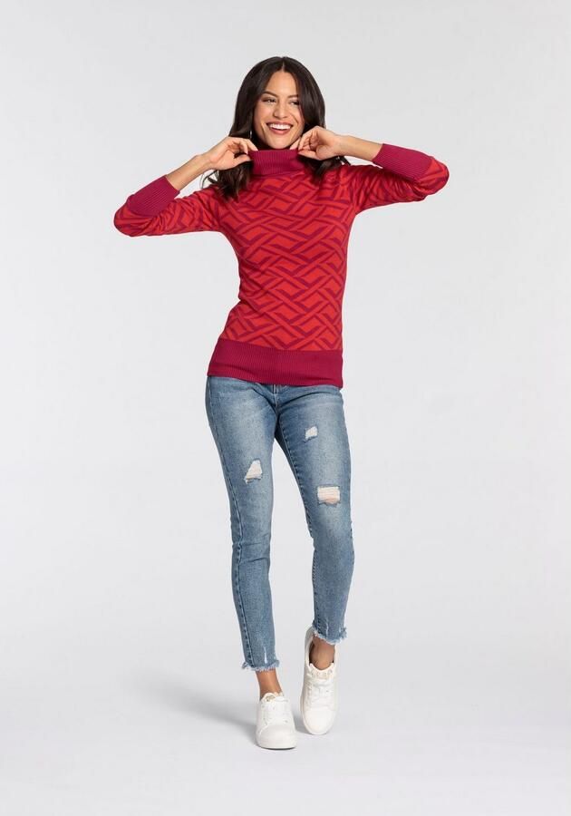 Melrose Coltrui met jacquardpatroon - Foto 6