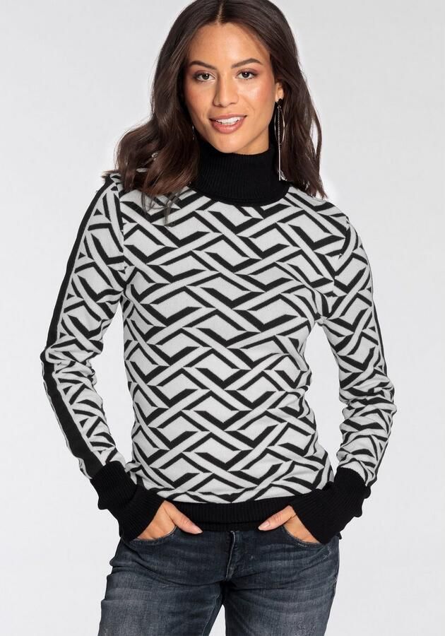 Melrose Coltrui met jacquardpatroon - Foto 3