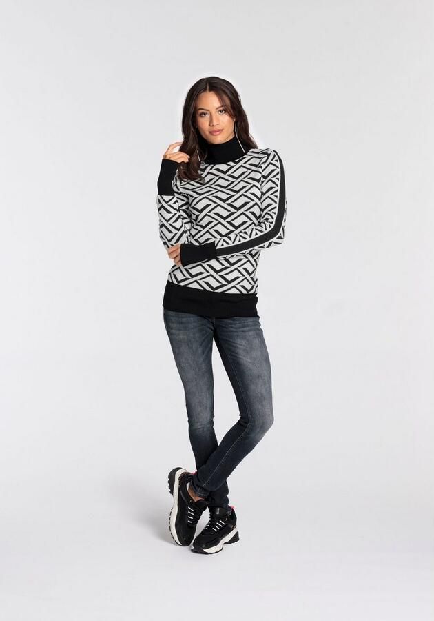 Melrose Coltrui met jacquardpatroon - Foto 5
