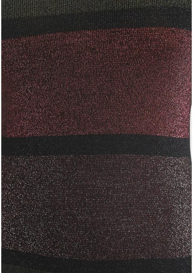 Melrose Gebreide jurk Partymode in mini-lengte met subtiel glittergaren