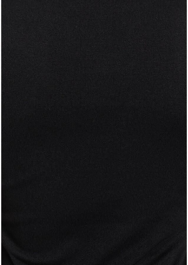 Melrose Gebreide top met col en sierknopen - Foto 2