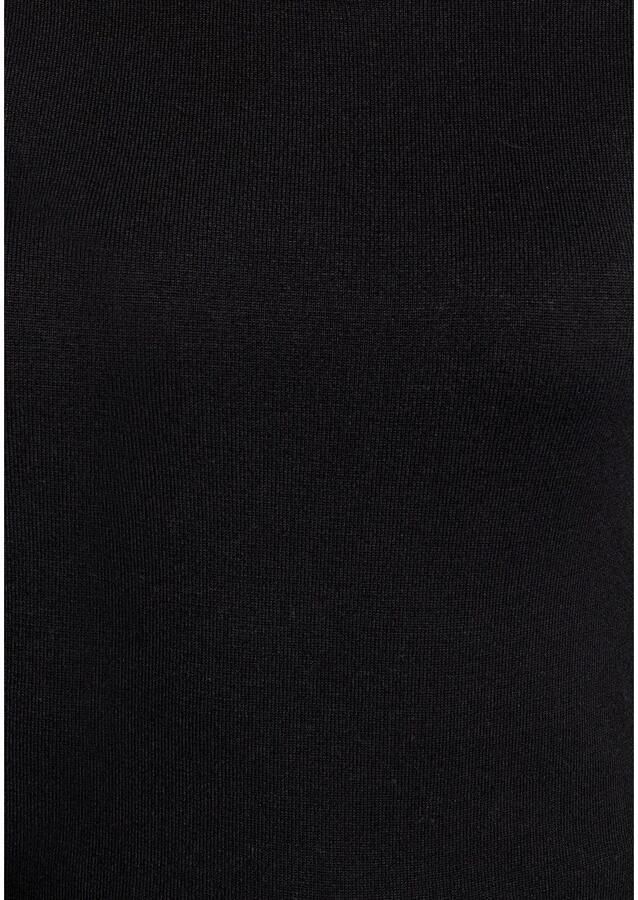 Melrose Gebreide trui met boothals en kanten mouwen