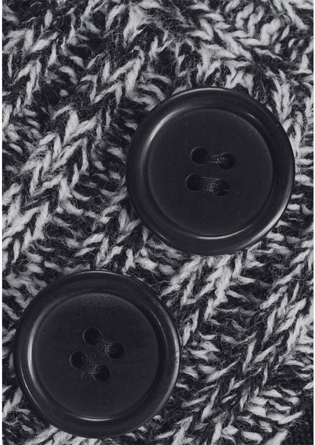 Melrose Gebreide trui met contrasterende kraag en decoratieve knopen - Foto 2