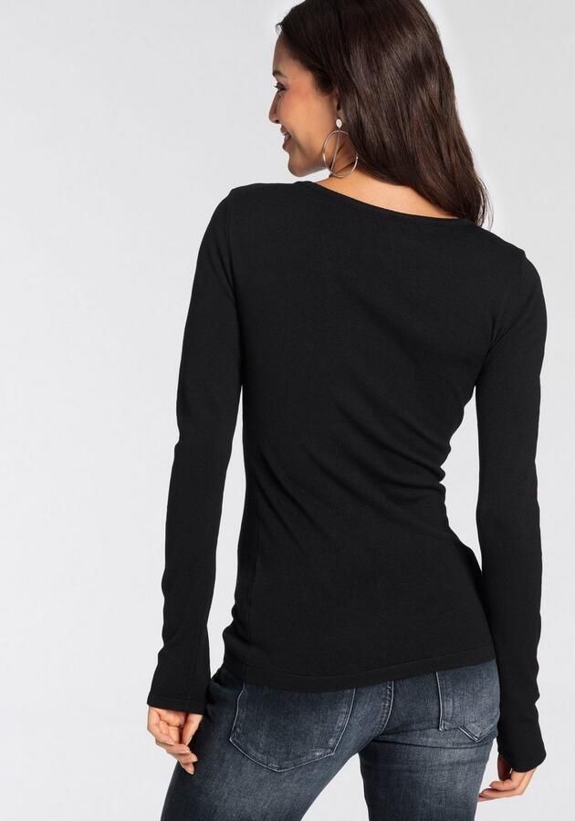 Melrose Gebreide trui met cut-out en knoopdetail - Foto 4