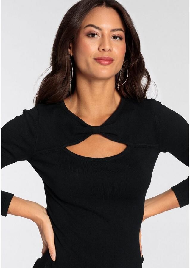 Melrose Gebreide trui met cut-out en knoopdetail - Foto 2