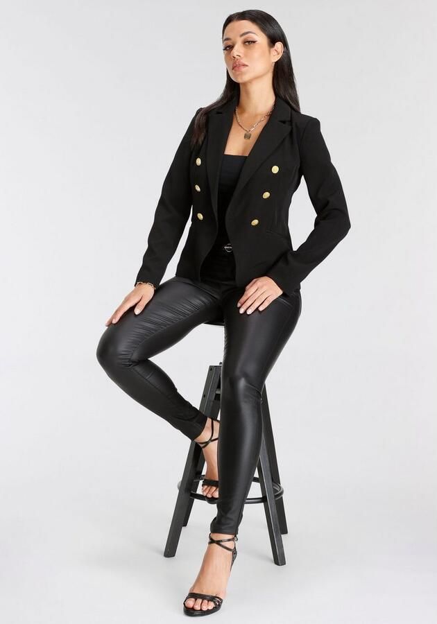 Melrose Jasje met goudkleurige knopen - Foto 7