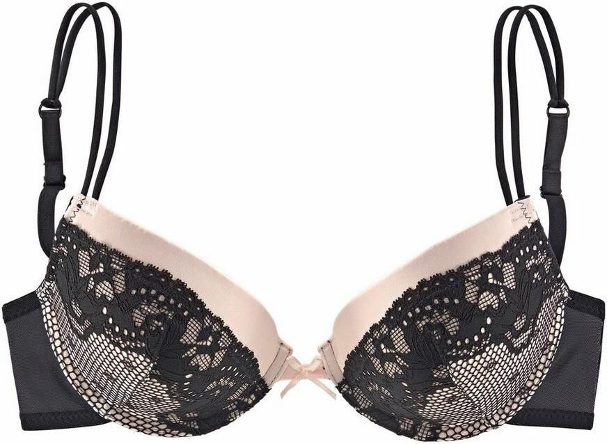 Melrose Set: push-up bh dessous (set 2-delig Met string) - Foto 4