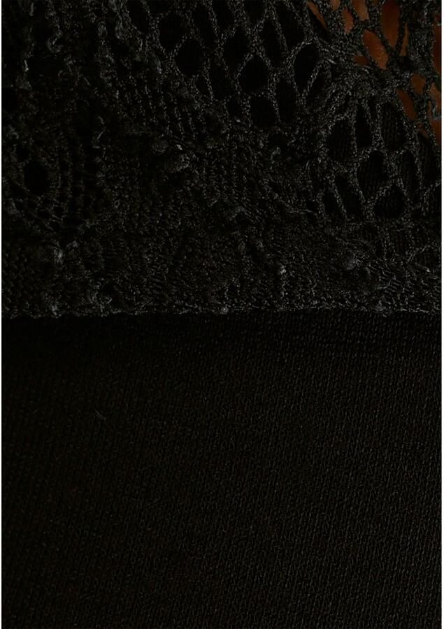 Melrose Shirt met lange mouwen Langarm effen met sierknop - Foto 3