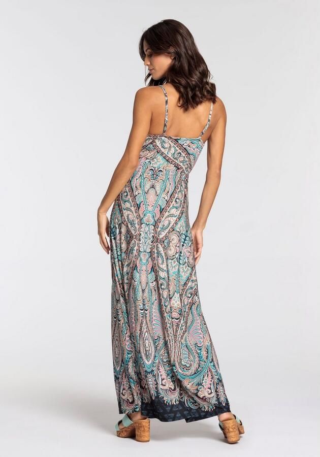 Melrose Zomerjurk feestelijke gelegenheden in vrouwelijke wikkel-look maxijurk - Foto 3