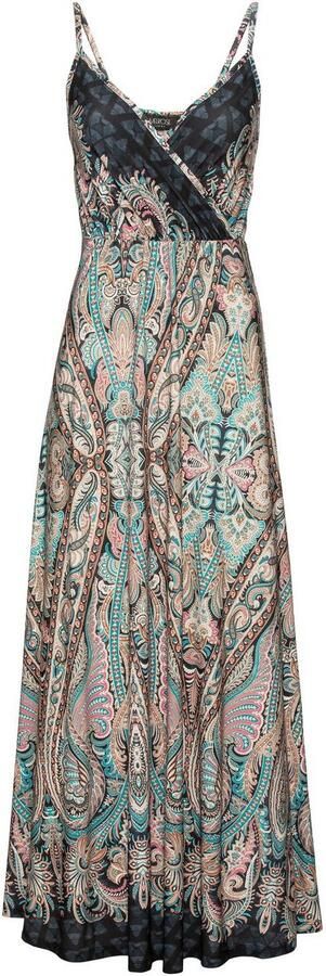 Melrose Zomerjurk feestelijke gelegenheden in vrouwelijke wikkel-look maxijurk - Foto 7