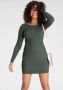 Melrose Gebreide jurk voor zomer en feest feminine pasvorm van viscosemix - Thumbnail 1