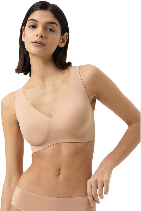 Mey Bustier INVISIBLES uitneembare pads diepe v-hals strijkvrij - Foto 2