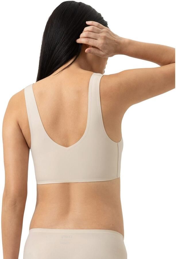 Mey Bustier INVISIBLES uitneembare pads diepe v-hals strijkvrij - Foto 3