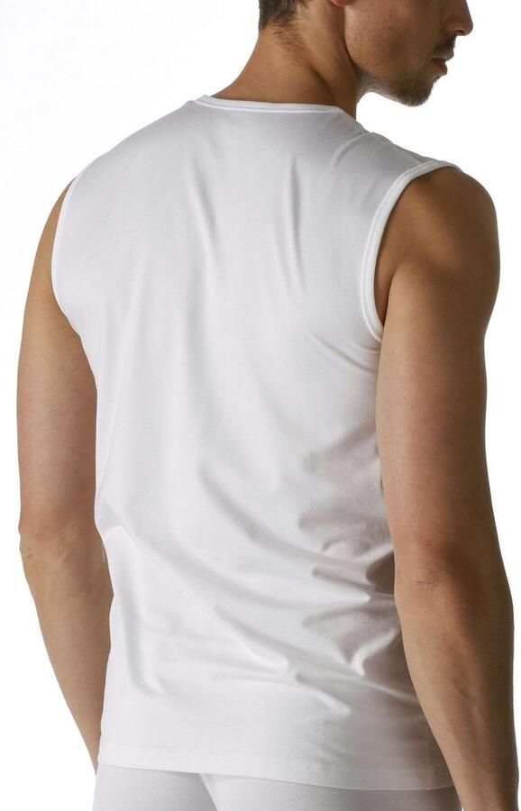 Mey T-shirt V-hals Dry Cotton Muscle Singlet Wit - Foto 2