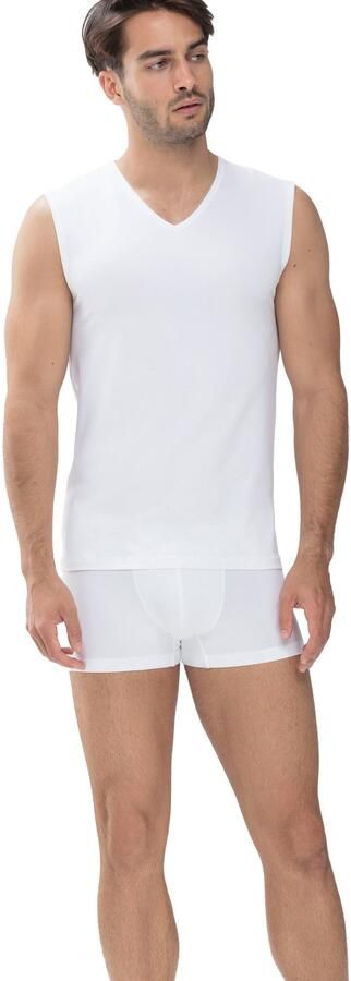 Mey T-shirt V-hals Dry Cotton Muscle Singlet Wit - Foto 5