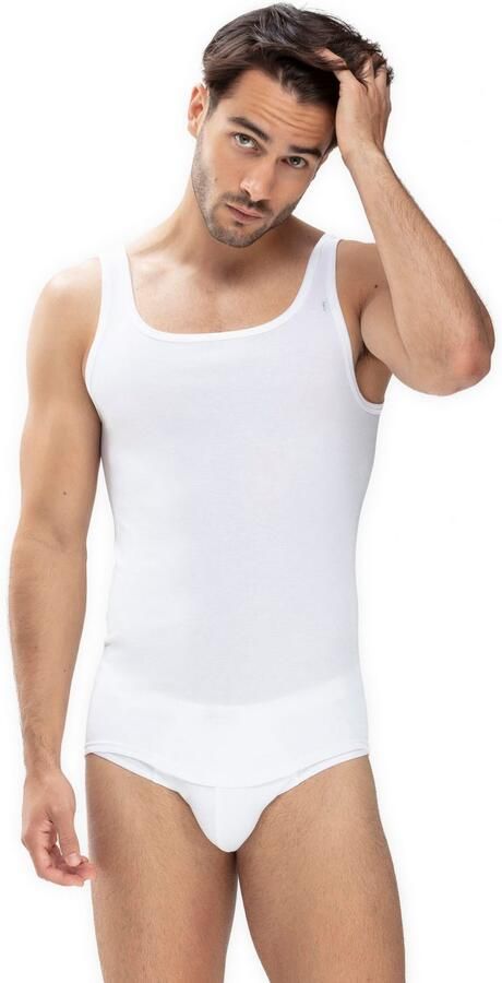 Mey Hemd Noblesse zonder zijnaden ronde halslijn ade d fijnrib (Set van 2)