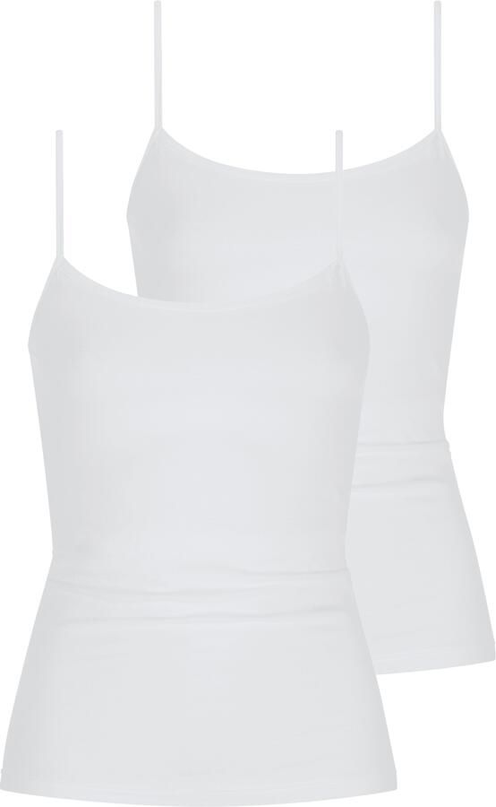 Mey Hemd Superfine Organic fijne bandjes katoenmix single jersey ademend (Set van 2) - Foto 6