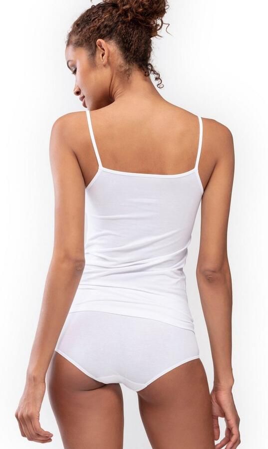 Mey Hemd Superfine Organic fijne bandjes katoenmix single jersey ademend (Set van 2) - Foto 2