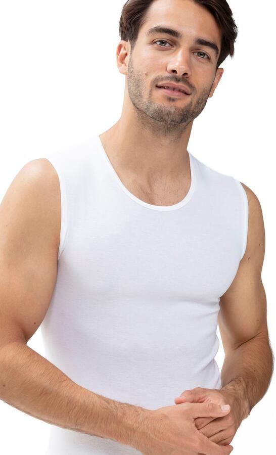 Mey Muscle-shirt Casual katoen (K) Elastische hals- en mouwafsluitingen - Foto 5