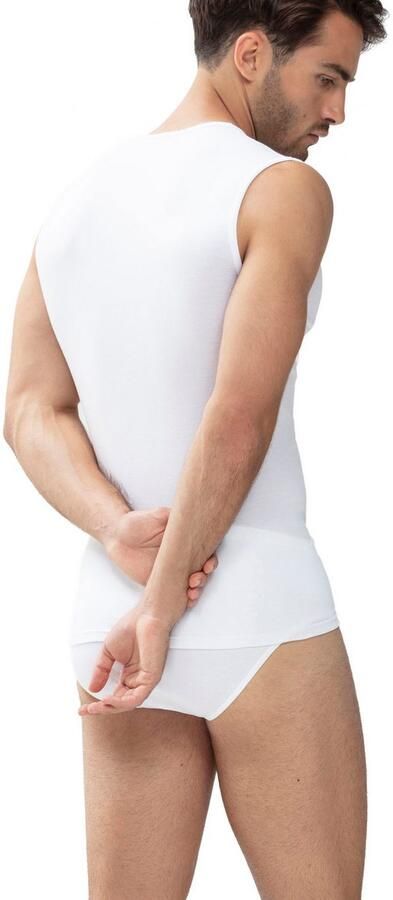 Mey Muscle-shirt Casual katoen (K) Elastische hals- en mouwafsluitingen - Foto 4