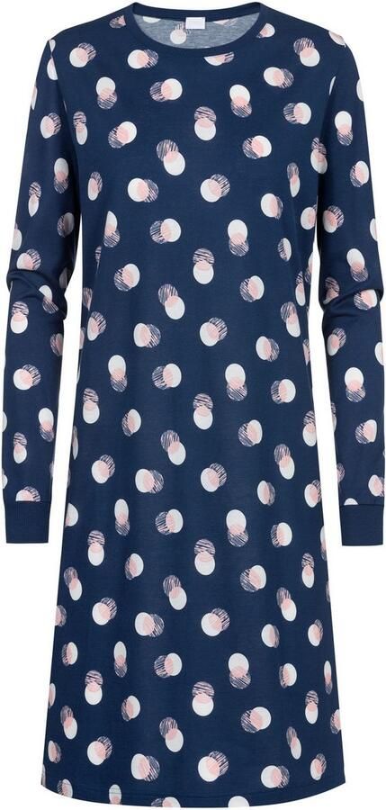Mey Nachthemd SCRIBBLED DOTS met all-over stippenprint - Foto 3