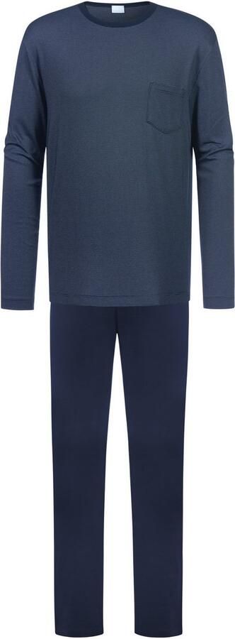 Mey Pyjama BENNISON Lange mouw borstzak comfortabele boord (2-delig) - Foto 3